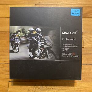 MaxQuall Professional V4 For Moto Riding Referee Intercom ATV Skiing Set 3